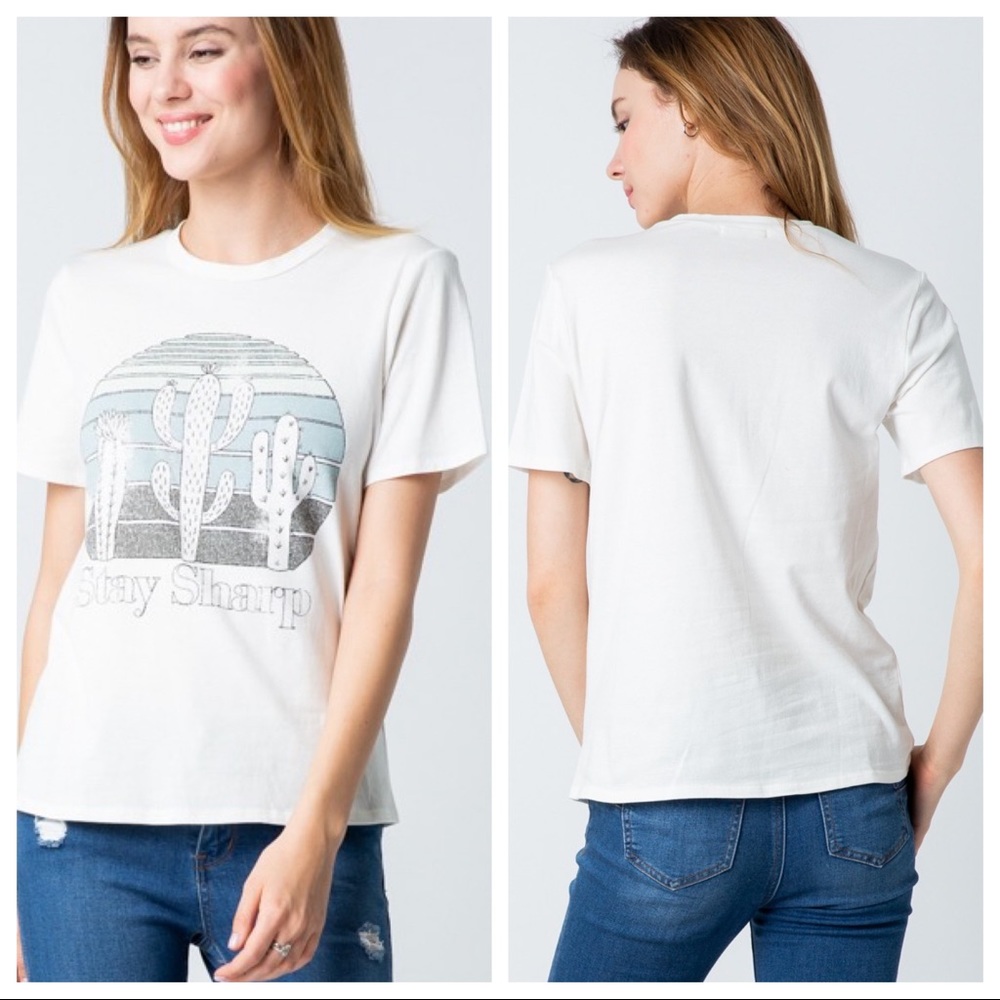 Stay Sharp Graphic Tee